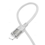 Кабель Type-C на Lightning 27W Hoco U129 (grey)