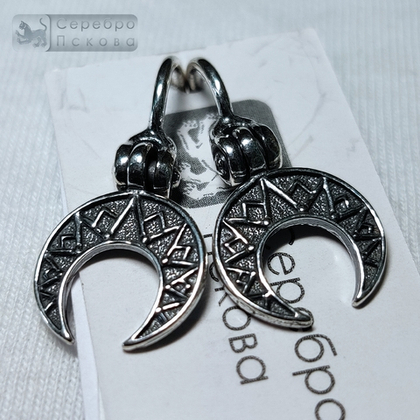 Серьги "Лунницы" малые
