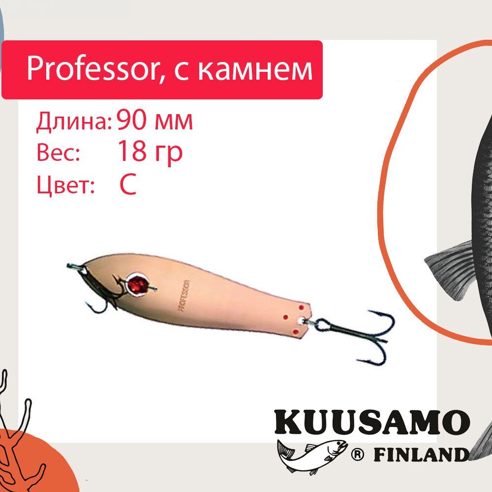 Блесна для рыбалки Kuusamo Professor