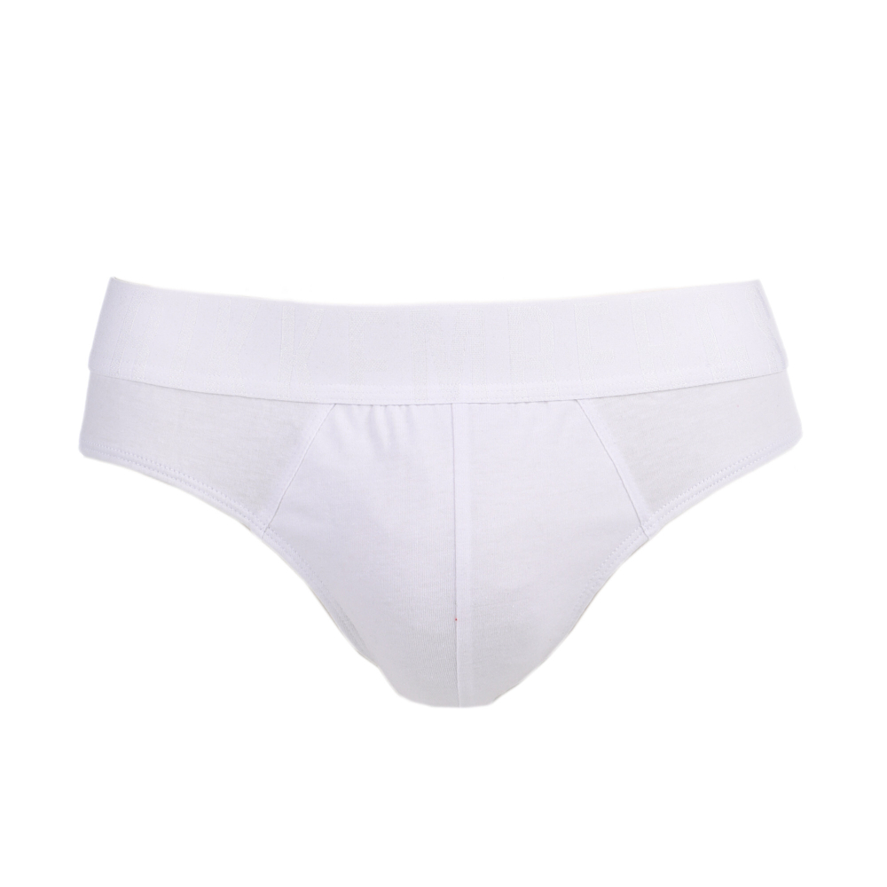 Мужские трусы брифы (белый) набор 3 в 1 Bikkembergs BKK1USP14TR