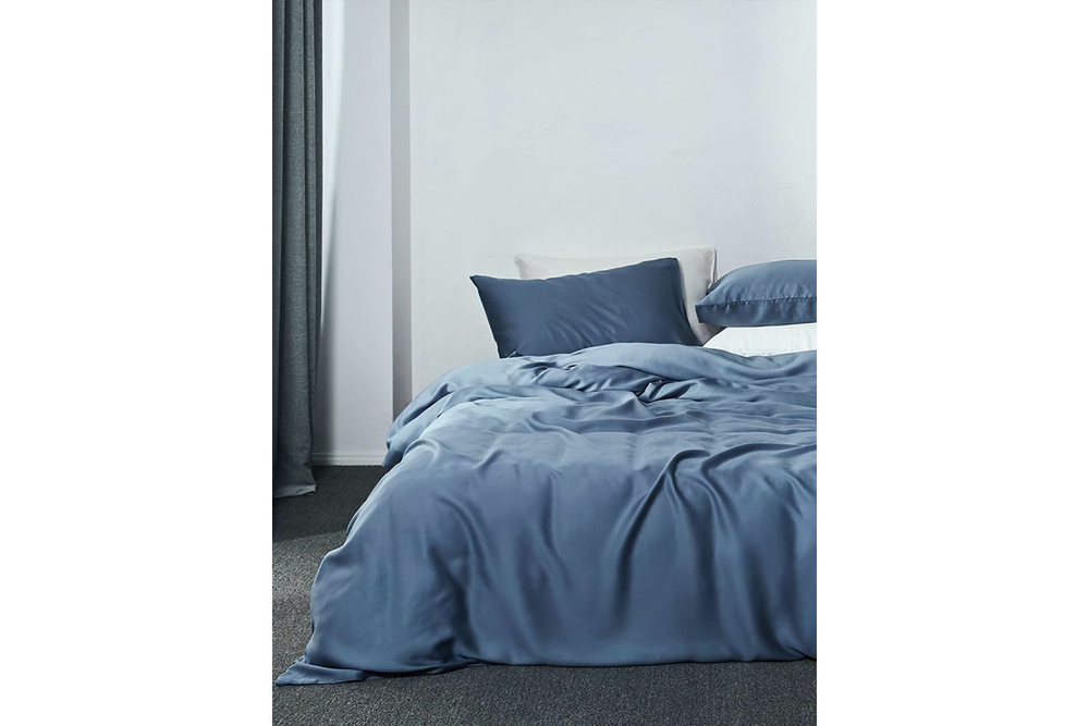 Постельное белье GoodNight Essential евро синий