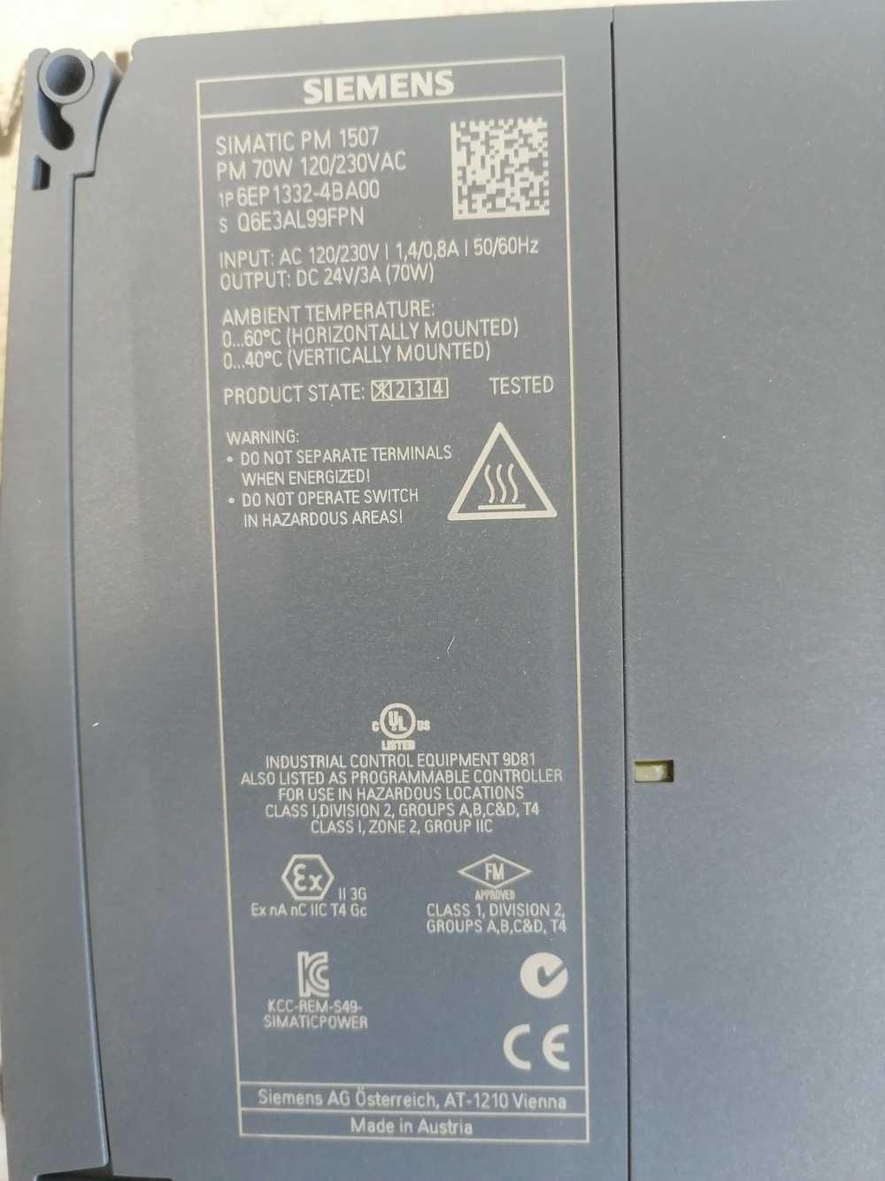 Siemens 6EP1332-4BA00 новое