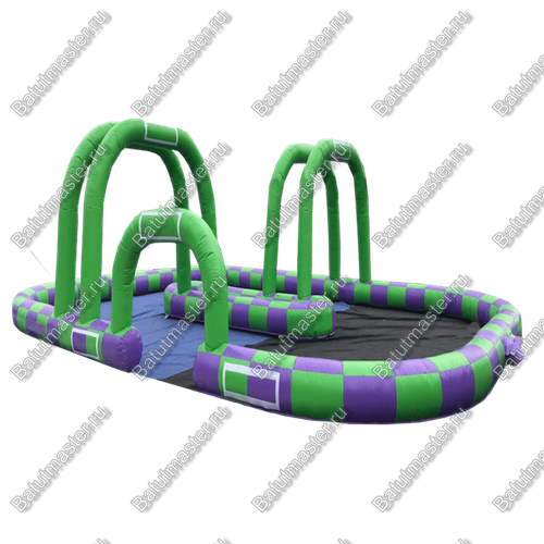 Надувная трасса "Мини", 18*15*2,5 м