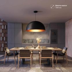 Светильник SP-RESTO-HANG-R1000-140W Warm3000 (BK, 100 deg, 230V) (Arlight, IP20 Металл, 3 года) 039930