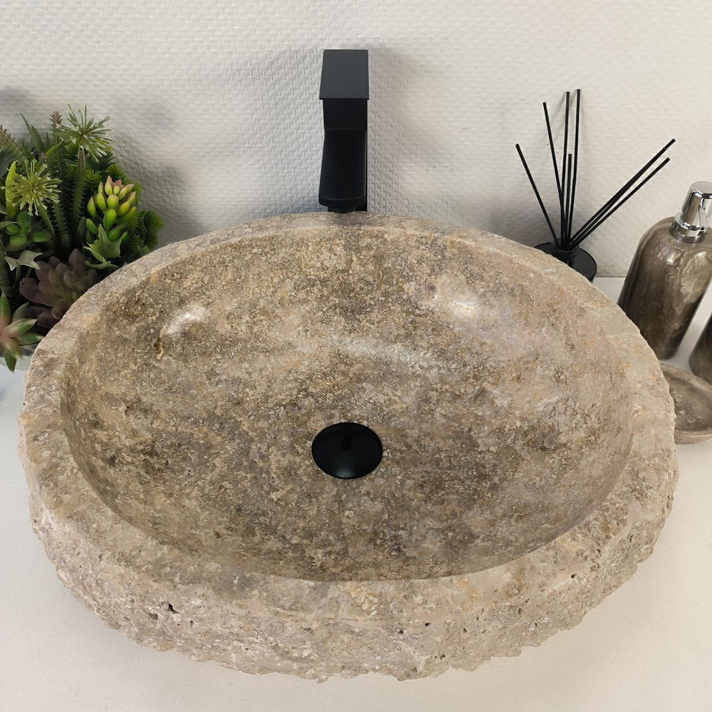 Раковина из оникса Erozy Grey EO-64743 53*44*16 0183