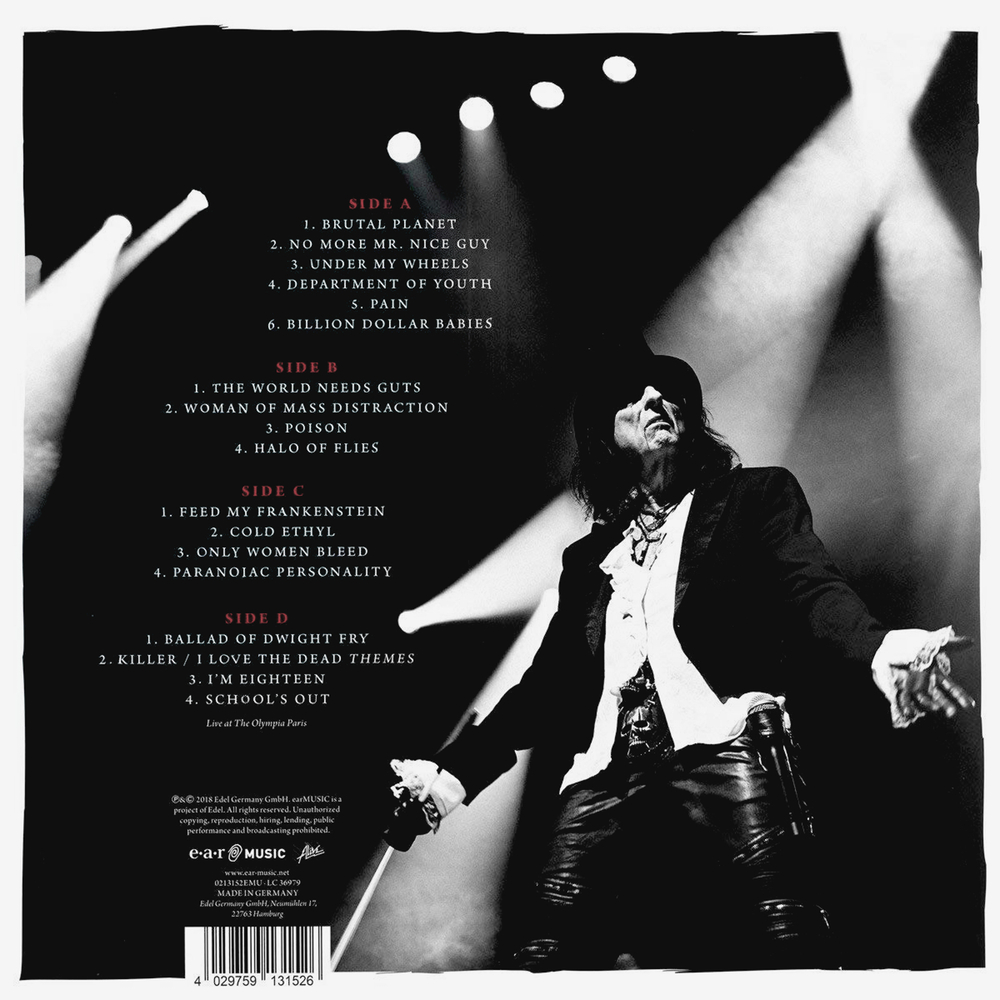 Alice Cooper / A Paranormal Evening At The Olympia Paris (Coloured Vinyl)(2LP)