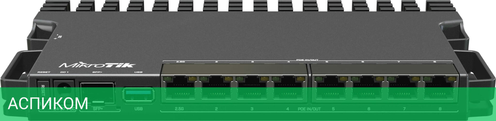 Маршрутизатор Mikrotik RB5009UPr+S+IN