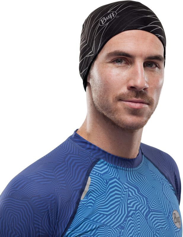 Двухслойная полиэстровая шапка Buff Hat reversible polyester Boost Graphite Фото 4