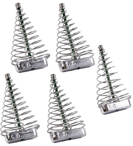 Кормушки огруженные плоские Salmo ДУБЛЬ 50г-2шт/60г-2шт/70г-1шт набор