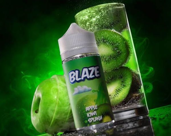 Купить Жидкость для электронной сигареты BLAZE - Apple Kiwi 100 мл