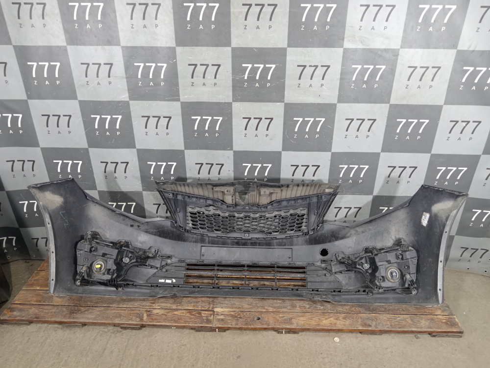 Бампер передний в сборе Kia Rio 3 (QB) 15-17 Б/У Оригинал 865114Y500