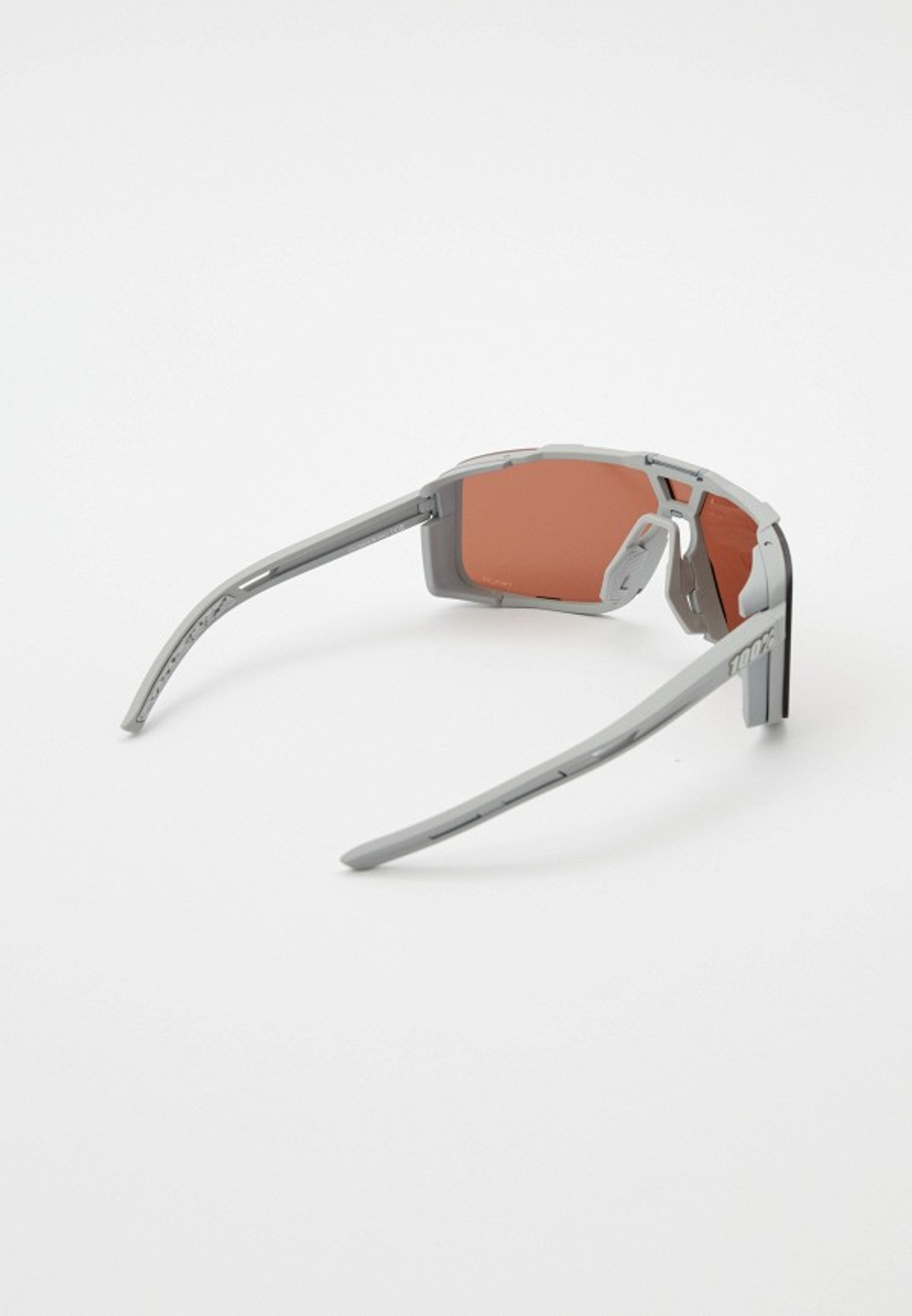 Спортивные очки 100% Eastcraft / Soft Tact Stone Grey / HiPER Crimson Silver Mirror Lens