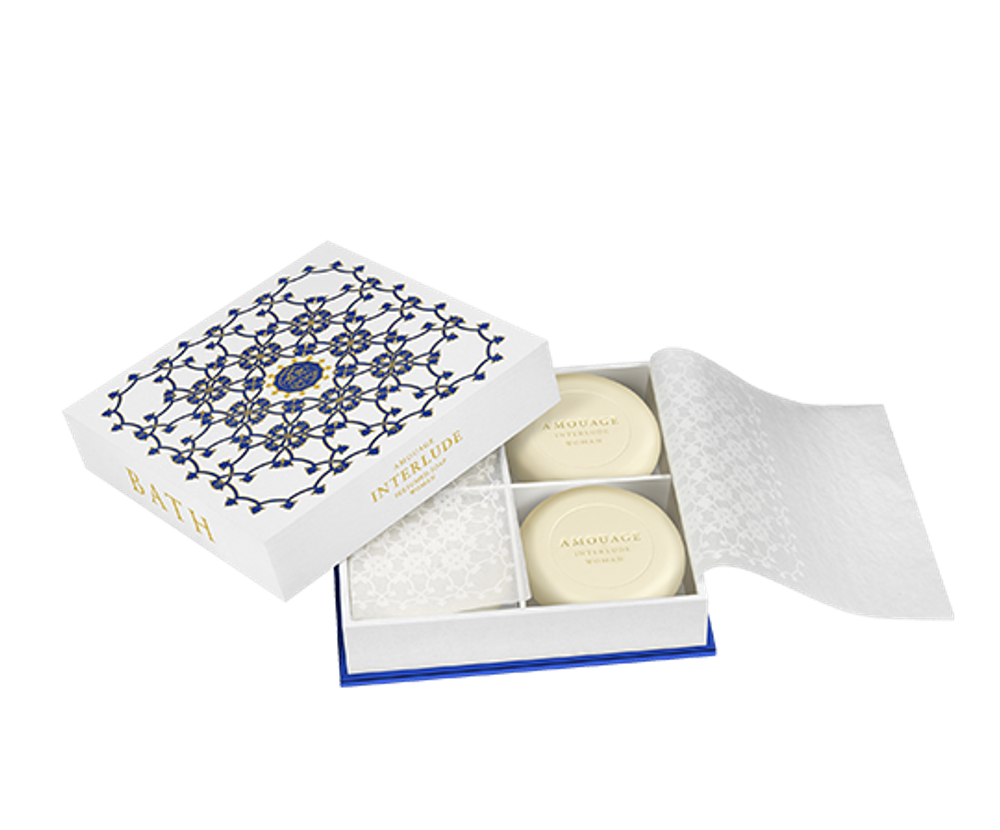 Amouage Interlude Woman soap 4x50гр
