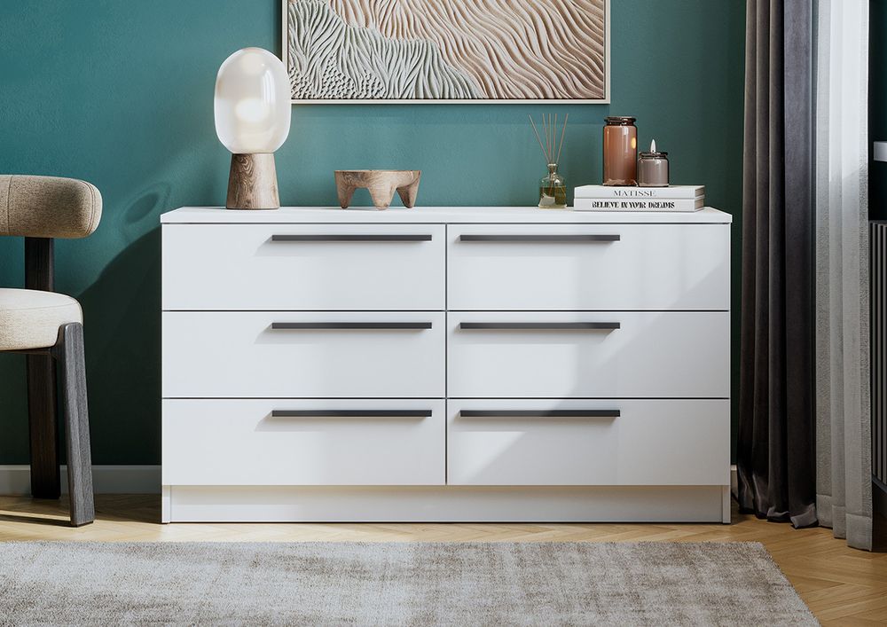 Комод Берген КМ-1200 (белое дерево/ белое дерево), Интерьер Центр, г. Пенза
