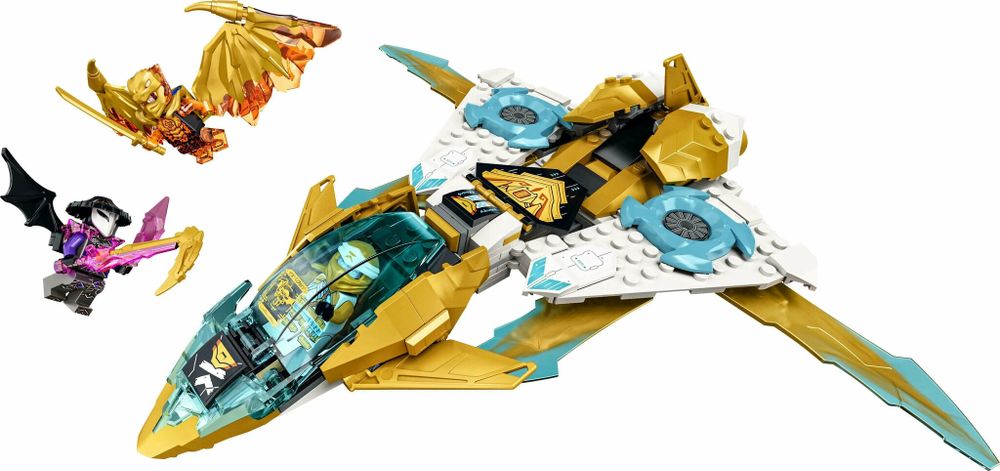 Конструктор LEGO NINJAGO 71770 Самолет Золотого Дракона Зейна