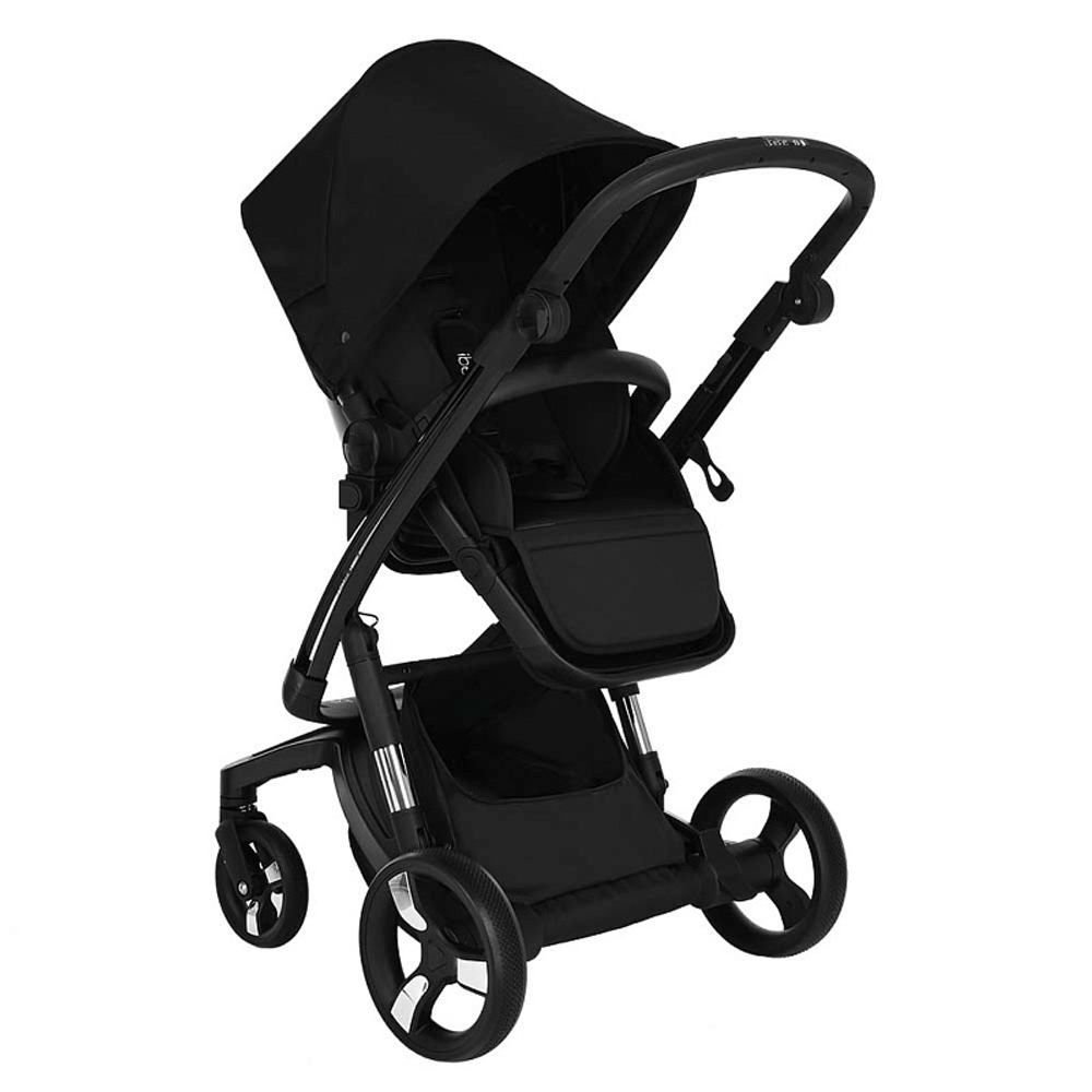 Коляска Ibebe I-Stop 2 в 1 IS 15 Black/Black