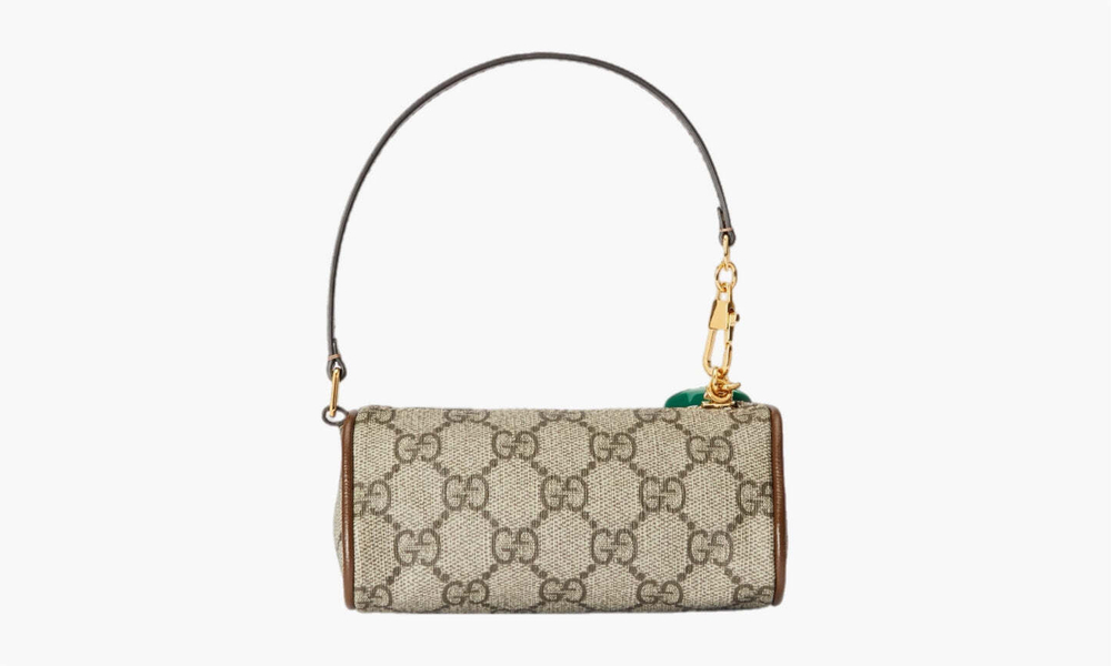 Сумка Gucci GG Mini Bag with Charm "Beige/Ebony"