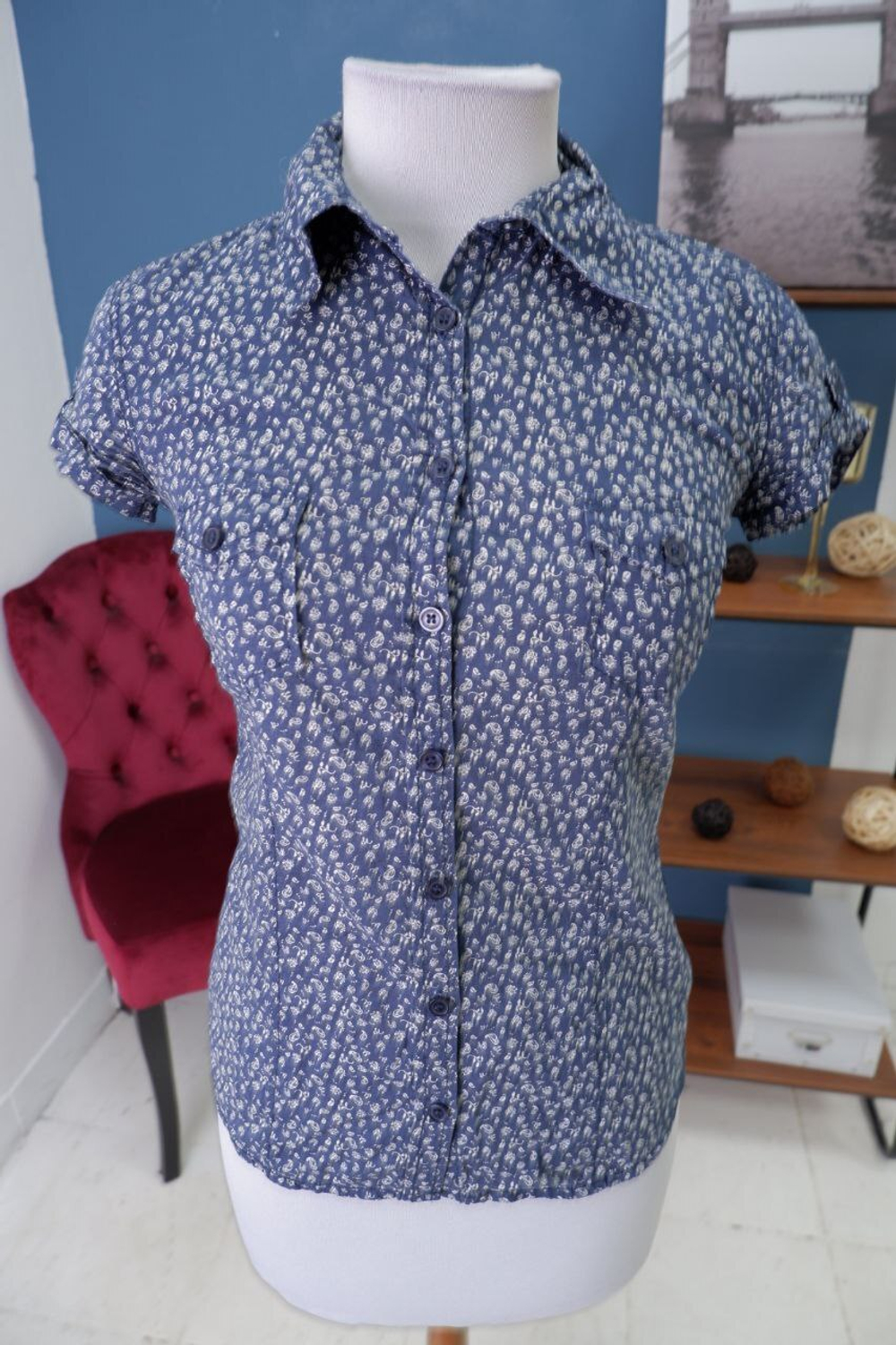 Рубашка Yuka с коротким рукавом 44 размер