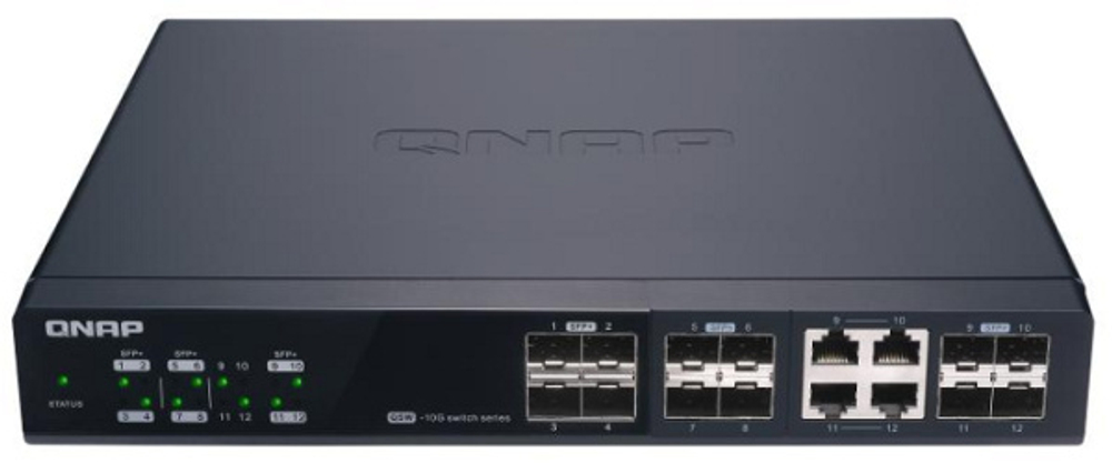 Коммутатор управляемый QNAP QSW-M1204-4C