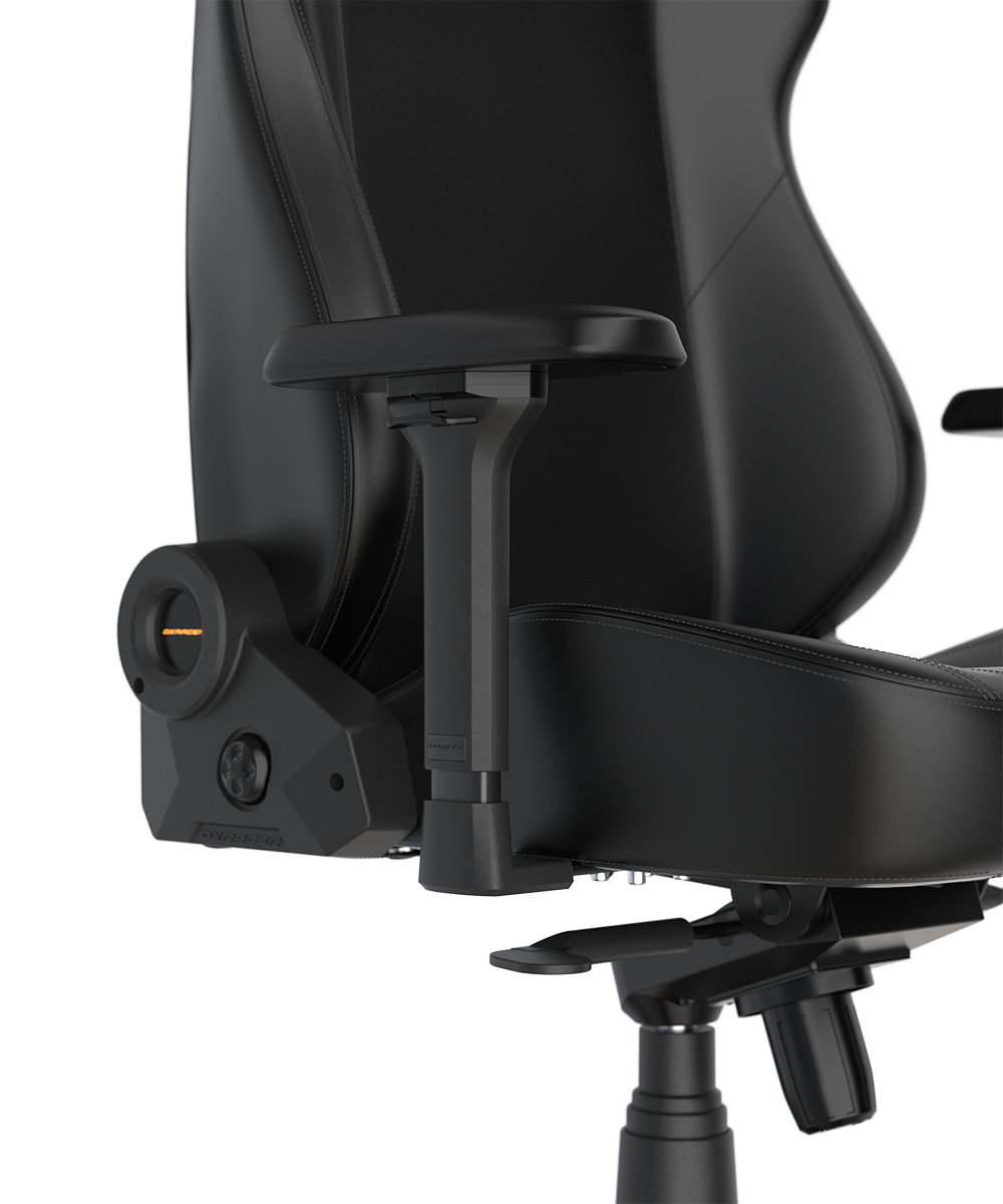 Кресло игровое DXRacer Martian OH/XLMT24LTA/N.N.Y, Черный/отстрочка Жёлтый