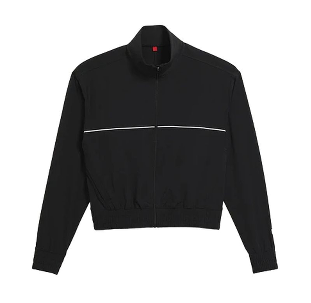 Женская теннисная куртка Wilson Warm-Up Jacket - Black