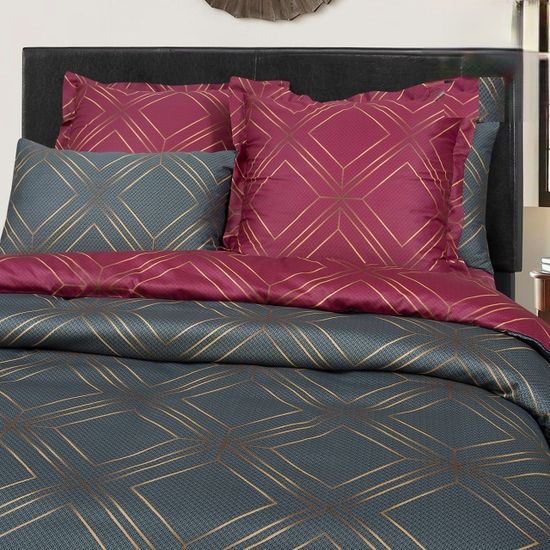 Евро комплект постельного белья Анри сатин