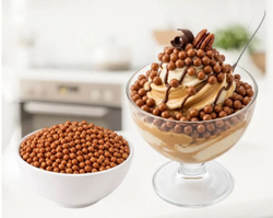 Шарики в шоколаде КРИСПИ медь, d=3-6 мм, 50 гр