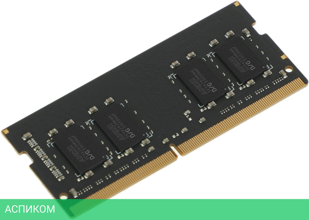 Оперативная память AMD Radeon R7 Performance 8GB DDR4 SO-DIMM PC4-19200 (R748G2400S2S-U)