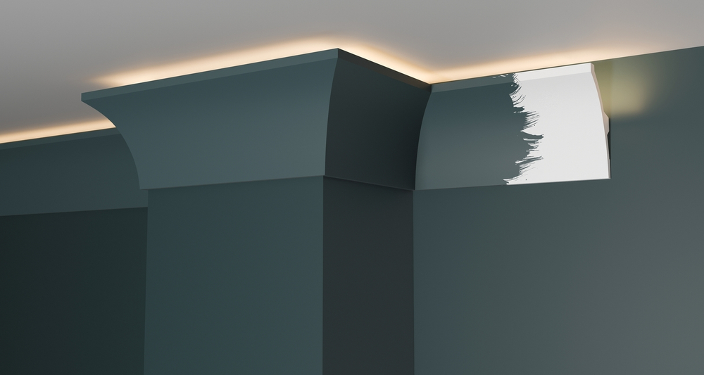 DD512/Карниз с отражателем (80х40x2000мм)/20