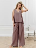 Блузка-топ женская Ясмина-2 Виотекс КАКАО