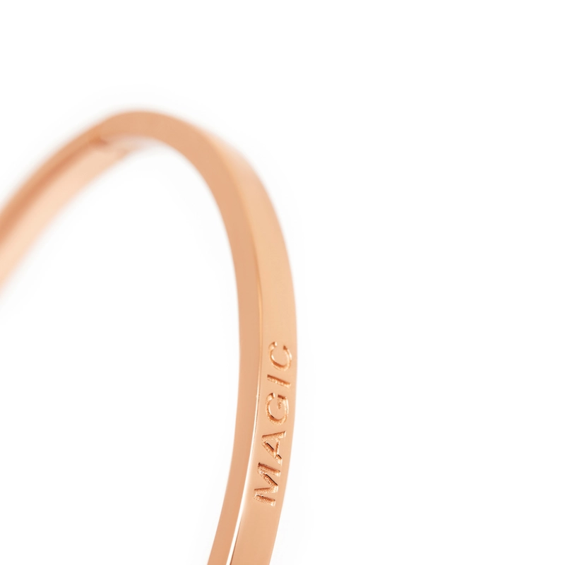 Тонкий Браслет Нет риска – Нет магии – Серебро 925