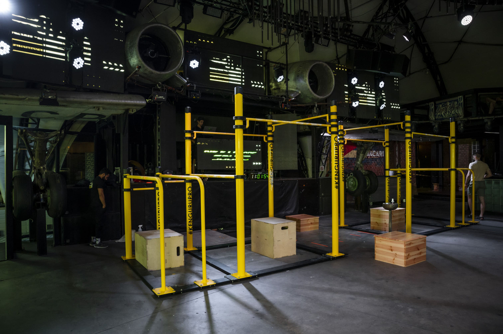 Шведская стенка, 8 турников, брусья гнутые двойные - Тромсё