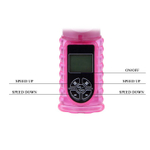 Розовый вибратор хай-тек Hot Baby - 26,5 см. (Цвет: розовый)