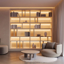 Профиль SL-SLIM-H13M-3000 WHITE (BY) (Arlight, Алюминий) 064820