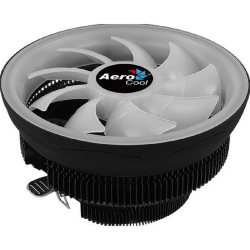 Кулер Cooler Aerocool Core Plus ARGB (110W / ARGB / PWM / Intel 115*/775/1200/1700 AMD / Clip")