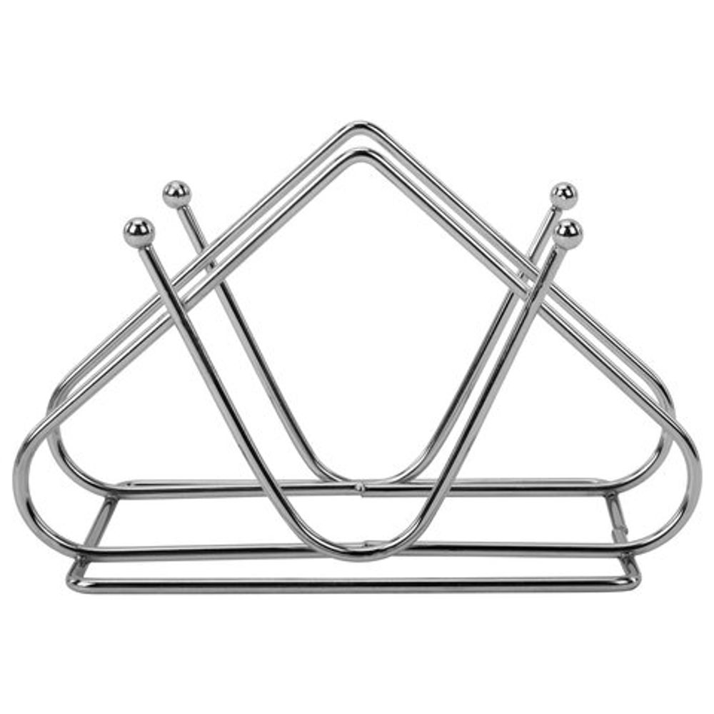 Салфетница треугольная 8,2х13х7,2 см, CLASSIC, хром, WEGLA (ВЕГЛА), 700238