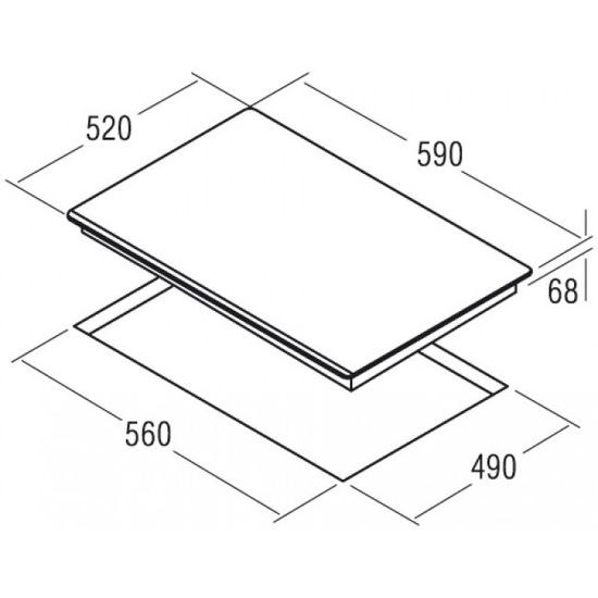 Индукционная варочная панель CATA ISB 603 SAND