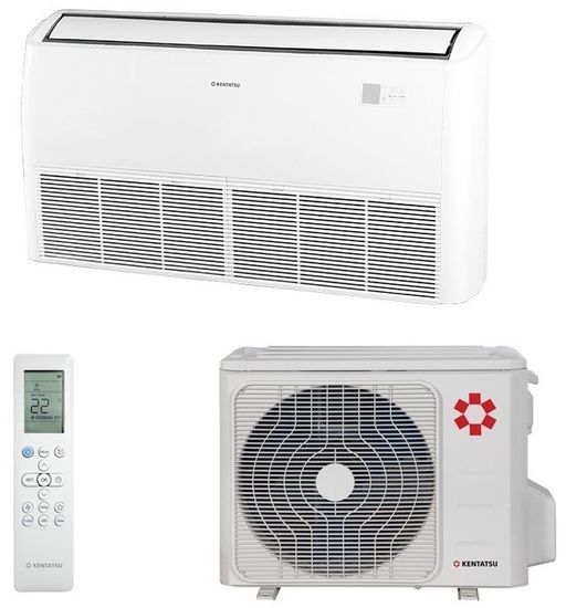 Напольно-потолочный кондиционер Kentatsu KSHFB53HFAN1/KSUTA53HFAN1L/-40