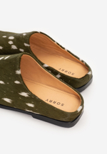 mule square bambi khaki
