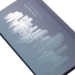 Планинг-еженедельник недатированный (165х90 мм) STAFF твердая обложка УФ-ЛАК 64 л. "Metropolis" (113514)