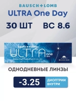 Однодневные контактные линзы Ultra ONE DAY (уп. 30 линз)