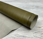 Зеленая натуральная кожа