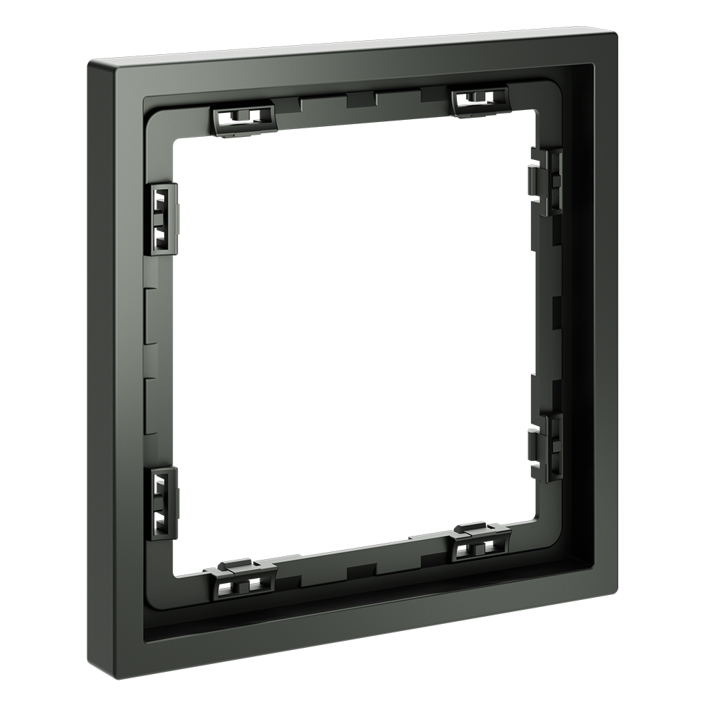 Рамка пластиковая на 1 пост, (титан) Voltum S70 VLS100106