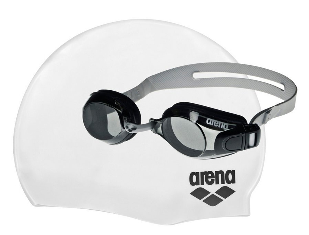 Комплект для плавания Arena POOL SET (очки + шапочка)