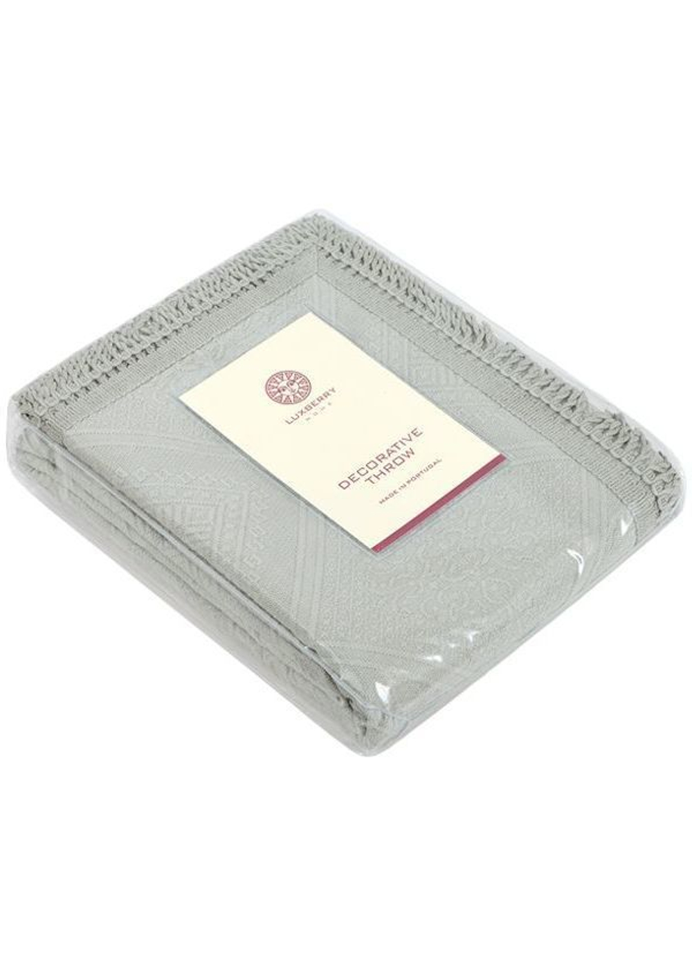 Покрывало 200x220 Luxberry Alice зеленое Португалия упаковка