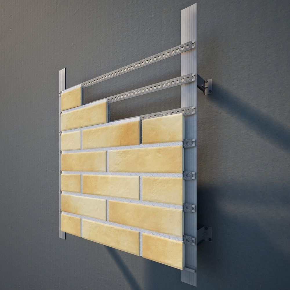 BestPoint Retro brick, Salt, 245x65x12 - Клинкерная плитка для вентфасада/НВФ