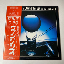 Винтажная виниловая пластинка LP Vangelis Albedo 0.39 (Japan 1977) (Obi) Freefall