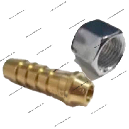 Переходники, соединители трубок, быстросъёмы для компрессора(м12ВН/Шл6-8)