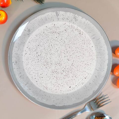 Тарелка обеденная 24см Rustic Grey