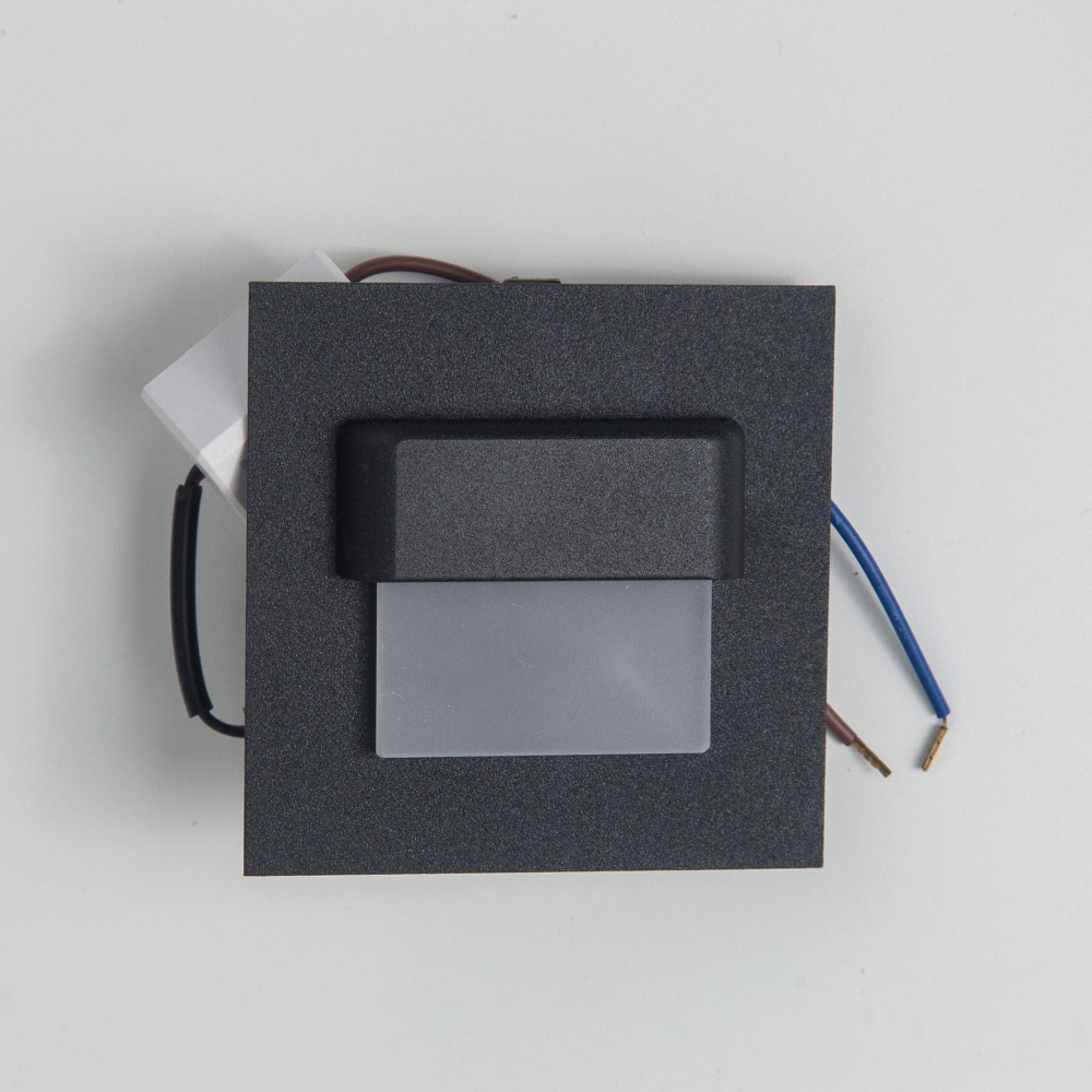 Citilux Скалли CLD006K5 LED Встраиваемый светильник лестничный Чёрный